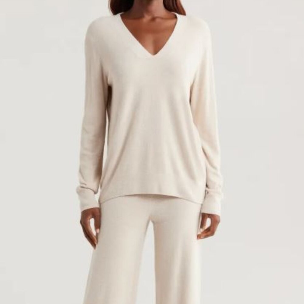 NEW WITH TAGS  Barefoot Dreams CozyChic Ultra Lite Pajamas Chai Small